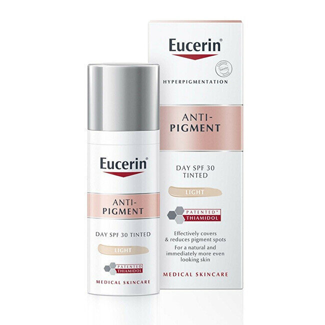 Jumestuskreem Eucerin Anti-Pigment Day SPF30 Tinted Medium, 50 ml цена и информация | Jumestuskreemid ja puudrid | hansapost.ee