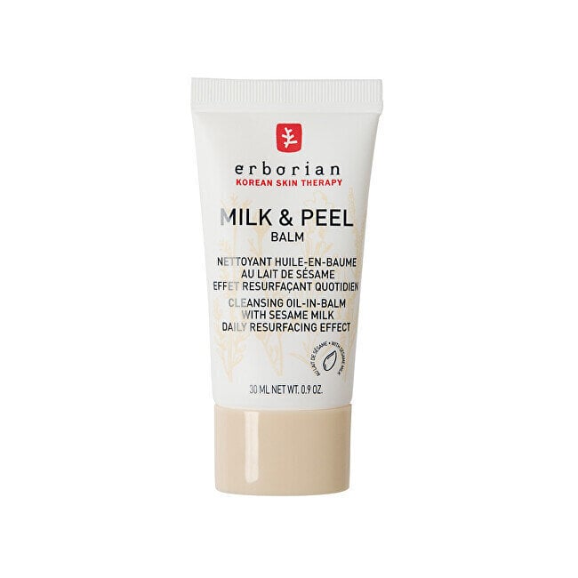 Pesuvahend su sezamų aliejumi Erborian Milk & Peel Balm Cleansing Oil-in-Balm, 30 ml цена и информация | Näopuhastusvahendid | hansapost.ee