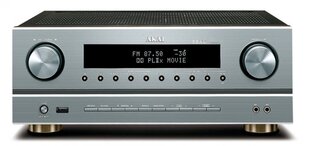 Akai AS005RA-750B AV-ресивер 25 Вт, 5.1 каналов Surround Silver цена и информация | Музыкальные центры | hansapost.ee
