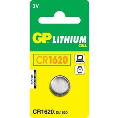 GP element CR1620, 1 tk. hind ja info | Patareid | hansapost.ee