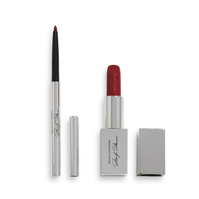 Kosmeetiline komplekt huultele Revolution Pro X Marilyn Red, 2 tk hind ja info | Huulekosmeetika | hansapost.ee