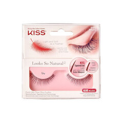 Kiss My Face Looks So Natural Lashes (1 pair) - False eyelashes for a natural look  Shy цена и информация | Kiss Духи, косметика | hansapost.ee