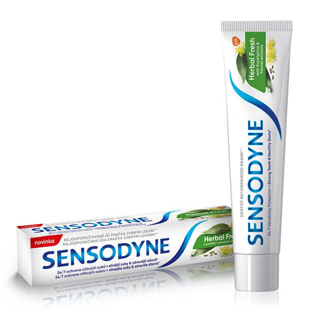 Hambapasta tundlikele hammastele Sensodyne Herbal Fresh 75 ml hind ja info | Hambaharjad, hampapastad ja suuloputusvedelikud | hansapost.ee