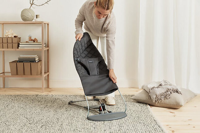 Lamamistool BabyBjörn Bliss, anthracite hind ja info | Beebi lamamistoolid | hansapost.ee