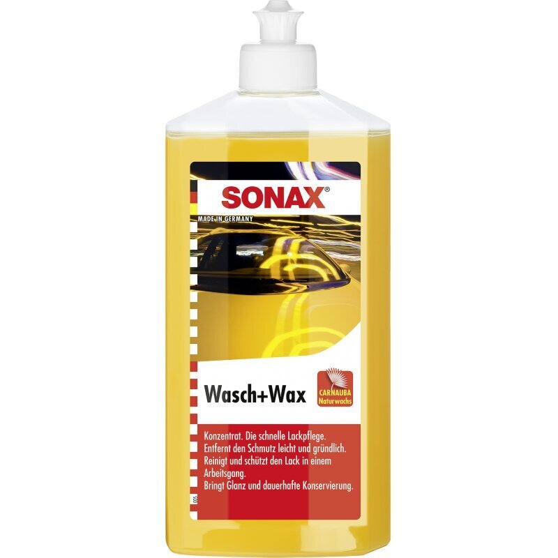 Vahaga šampoon SONAX цена и информация | Autokeemia | hansapost.ee