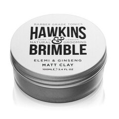 Juuksegeel Hawkins and Brimble Matt Clay, 100ml цена и информация | Средства для укладки | hansapost.ee