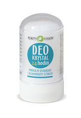 Deodorantpulk Deo krystal 24hodin Purity Vision, 120 g hind ja info | Purity Vision Parfüümid, lõhnad ja kosmeetika | hansapost.ee