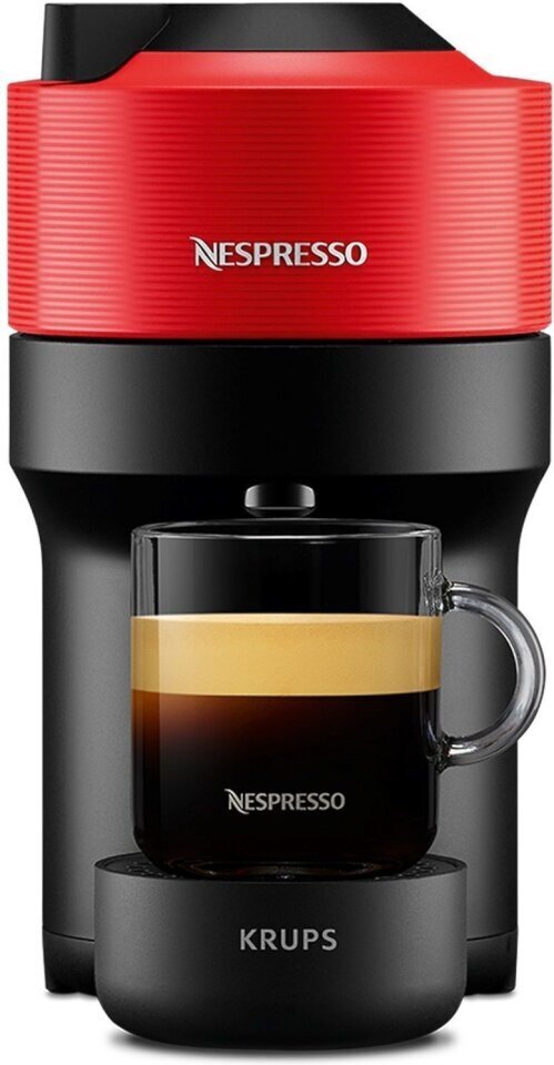 Krups kapselkohvimasin Nespresso Vertuo Pop XN9205 Spicy Red, punane hind ja info | Kohvimasinad ja espressomasinad | hansapost.ee