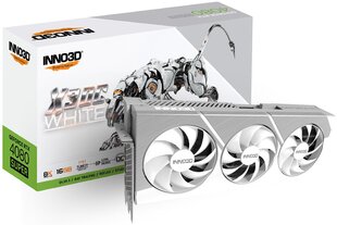 Inno3D GeForce RTX 4080 Super X3 OC White (N408S3-166XX-18703259) цена и информация | INNO 3D Компьютерные компоненты | hansapost.ee