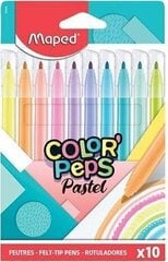 Маркеры Maped ColorPeps Pastel цена и информация | Особенности<br>-<br>Материал: дерево, пластик, стекло.<br>- Ручка из массива дерева, высококачественная и стильная.<br>- Зеркало высокой четкости, восстанавливает вашу максимальную четкость.<br>- Это подходит мужчинам и женщинам для повседневного макияжа и для путешествий. | hansapost.ee