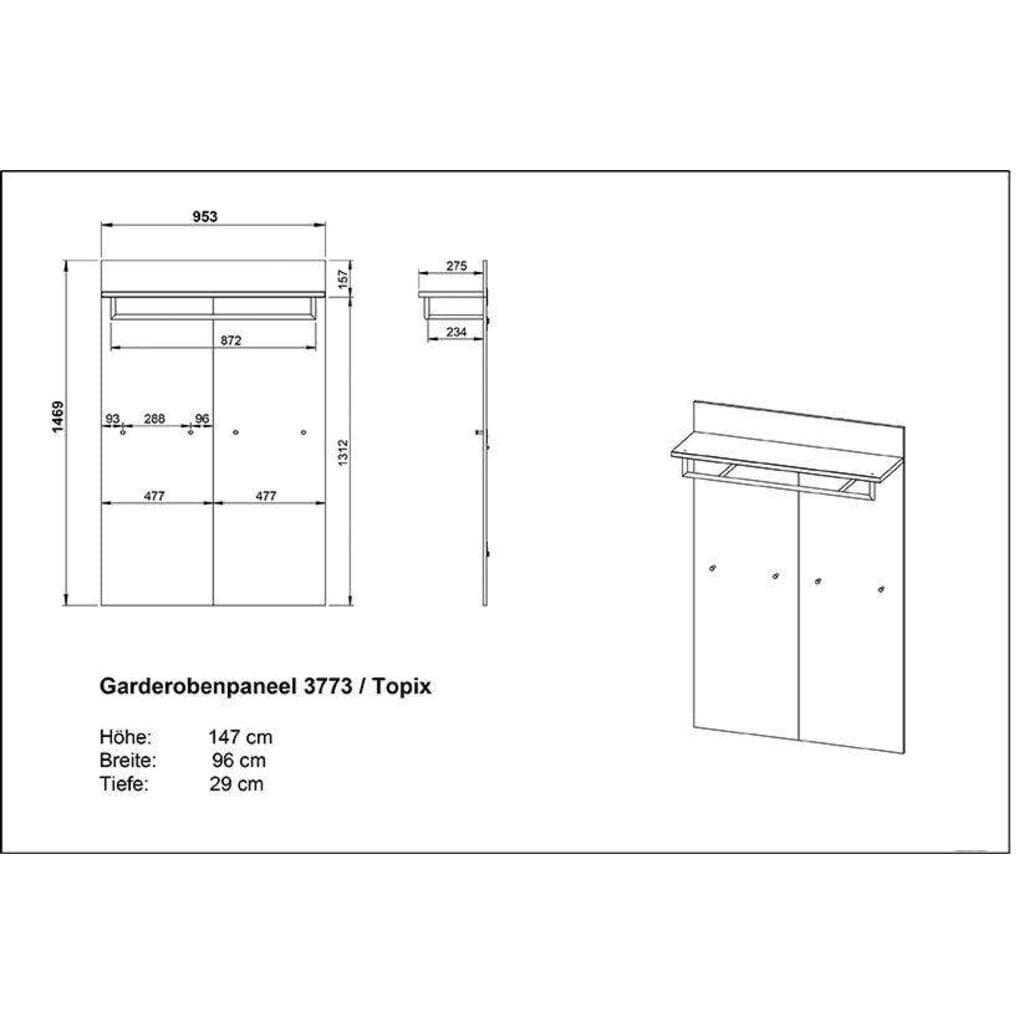 Riidenagi Topix 96, valge/hall hind ja info | Nagid | hansapost.ee