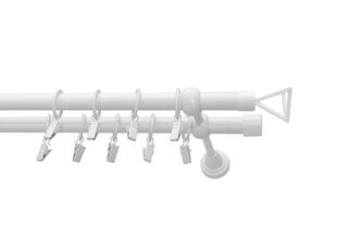 Двойной карниз Olimp, 180 см цена и информация | Карнизы | hansapost.ee