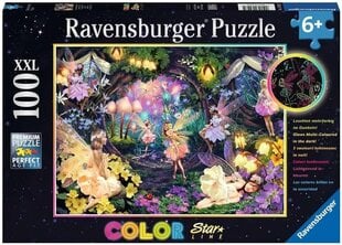 Ravensburger пазл 100 элемента Color Star Line - Fairy Garden цена и информация | Пазлы | hansapost.ee