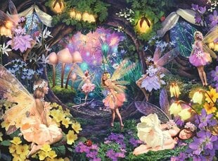 Ravensburger пазл 100 элемента Color Star Line - Fairy Garden цена и информация | Пазлы | hansapost.ee