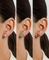 Hõbedased kõrvarõngad naistele Brilio Silver EA710WR sBS2911 hind ja info | Kõrvarõngad | hansapost.ee