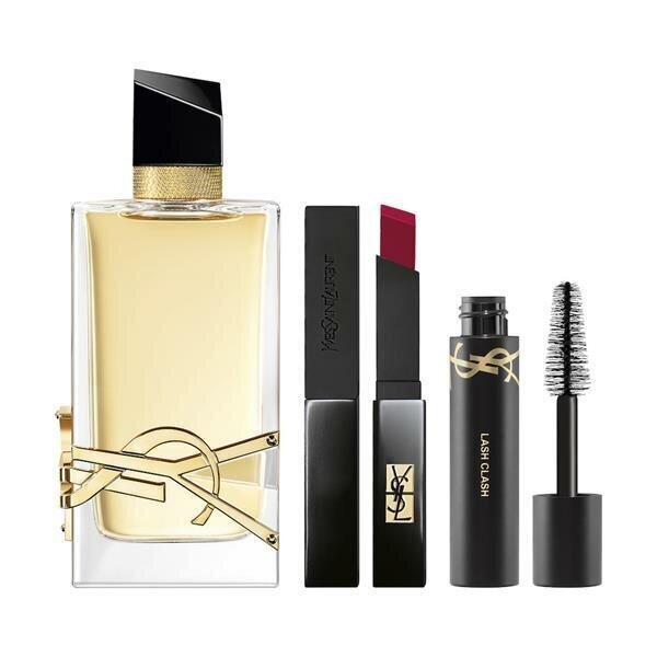 Komplekt Yves Saint Laurent Libre naistele: Lõhnavesi EDP, 90 ml + Huulepulk 308, 2 g + Ripsmetušš, 2 ml цена и информация | Parfüümid naistele | hansapost.ee