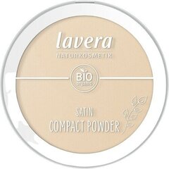 Kompaktpuuder Lavera Satin Compact Powder Light 01, 9,5 g hind ja info | Jumestuskreemid ja puudrid | hansapost.ee