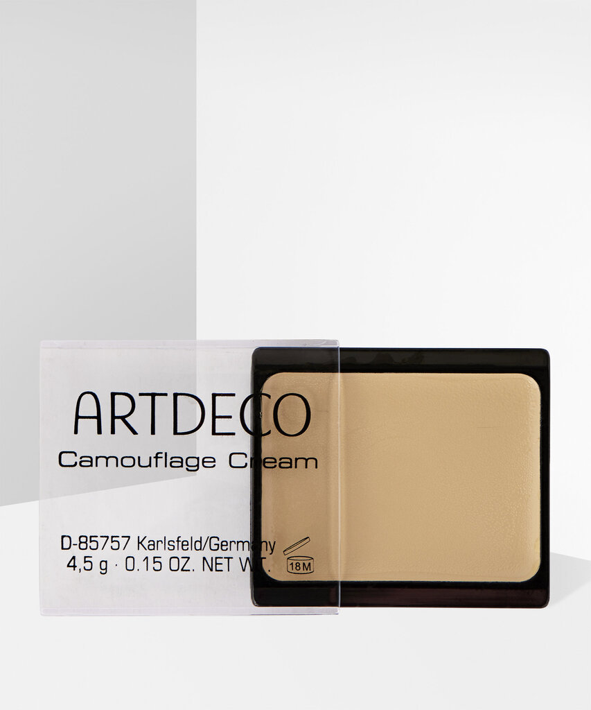 Peitekreem Artdeco Camouflage Cream 4,5 g, 02 Neutralizing Yellow hind ja info | Jumestuskreemid ja puudrid | hansapost.ee