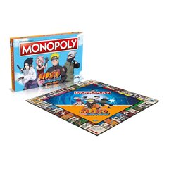 Lauamäng Monopoly Naruto Shippuden, ENG hind ja info | Winning Moves Laste mänguasjad alates 3.a | hansapost.ee