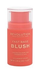 Makeup Revolution London Fast Base Blush румяна 14 г, Peach цена и информация | Бронзеры (бронзаторы), румяна | hansapost.ee