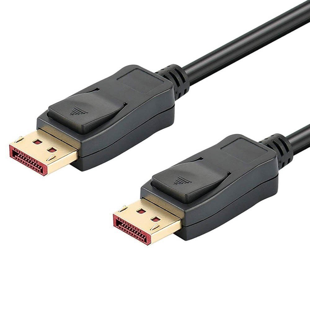Techly DisplayPort 1.4 8K*60Hz 5m DP-DP M/M must hind ja info | Juhtmed ja kaablid | hansapost.ee