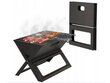 Kaasaskantav grill 45x30x30cm, must hind ja info | Grillid | hansapost.ee