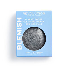 Näopuhastussvamm Revolution Skincare Konjac Facial Cleansing Sponge цена и информация | Konjac Sponge Для ухода за лицом | hansapost.ee