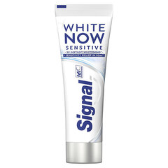 Hambapasta White Now Sensitive, 75 ml price and information | Toothbrushes, toothpastes and mouthwashes | hansapost.ee