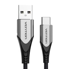 USB 2.0 A to USB-C 3A Cable Vention CODHI 3m Gray цена и информация | Borofone 43757-uniw | hansapost.ee