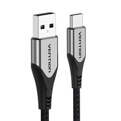 USB 2.0 A to USB-C 3A Cable Vention CODHI 3m Gray цена и информация | Borofone 43757-uniw | hansapost.ee