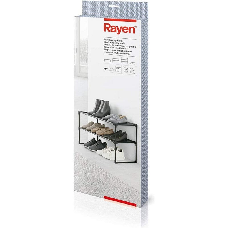 Jalatsiriiul Rayen, 59x28x38 cm hind ja info | Jalatsikapid, jalatsiriiulid | hansapost.ee