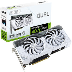 Asus Dual GeForce RTX 4070 Super White Edition (90YV0K85-M0NA00) цена и информация | Для видеокарт | hansapost.ee