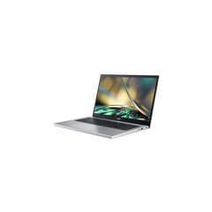 Notebook|ACER|Aspire|A315-510P-3136|CPU Core i3|i3-N305|1800 MHz|15.6&quot;|1920x1080|RAM 8GB|DDR5|SSD 512GB|Intel UHD Graphics|Integrated|ENG/RUS|Silver|1.7 kg|NX.KDHEL.003 hind ja info | Sülearvutid | hansapost.ee