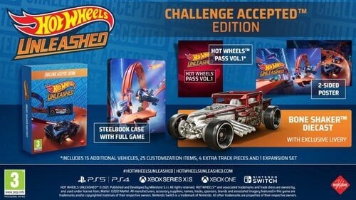 Hot Wheels Unleashed - Challenge Accepted Edition цена и информация | Konsooli- ja arvutimängud | hansapost.ee