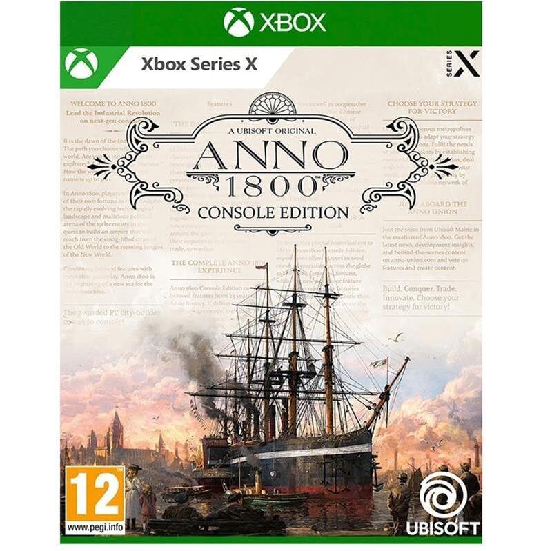 Anno 1800, Xbox Series X цена и информация | Konsooli- ja arvutimängud | hansapost.ee