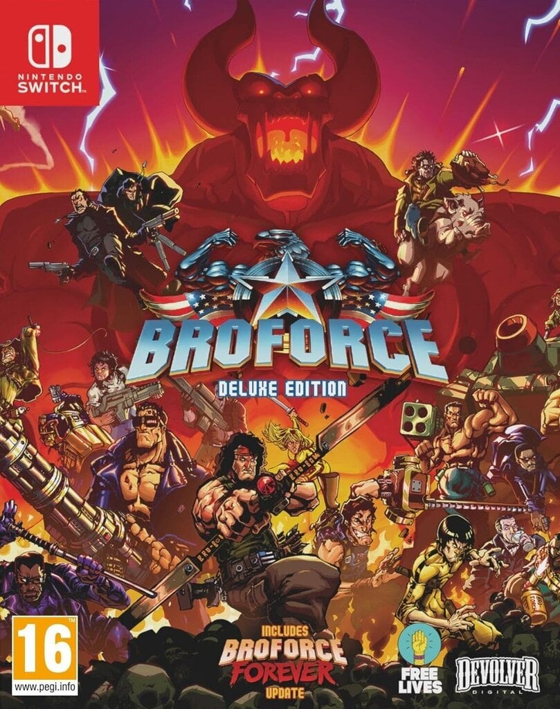 Broforce Deluxe Edition hind ja info | Konsooli- ja arvutimängud | hansapost.ee