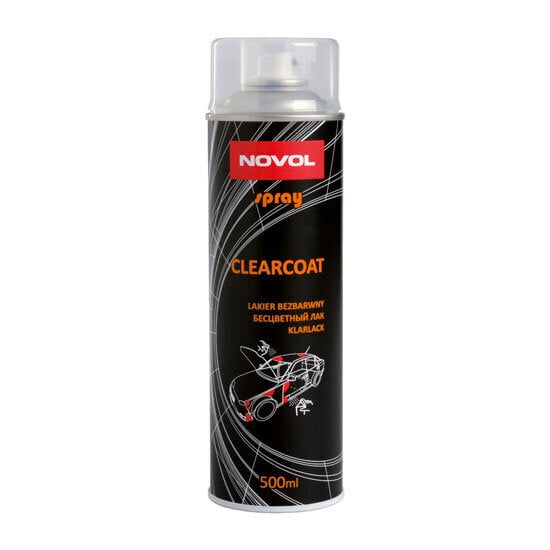 Läbipaistev akrüüllakk CLEARCOAT aerosool 500ml hind ja info | Autokeemia | hansapost.ee