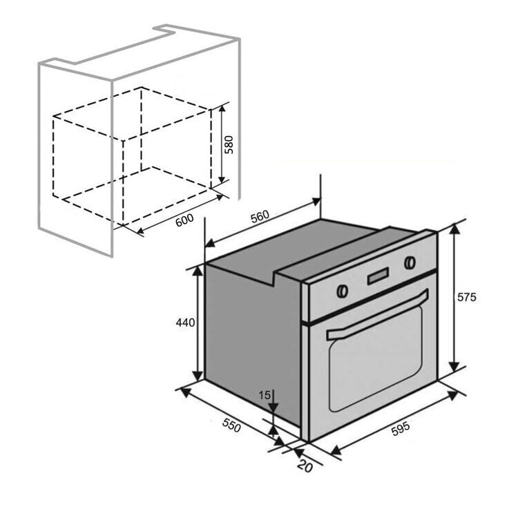 Schlosser OE627WH цена и информация | Ahjud | hansapost.ee