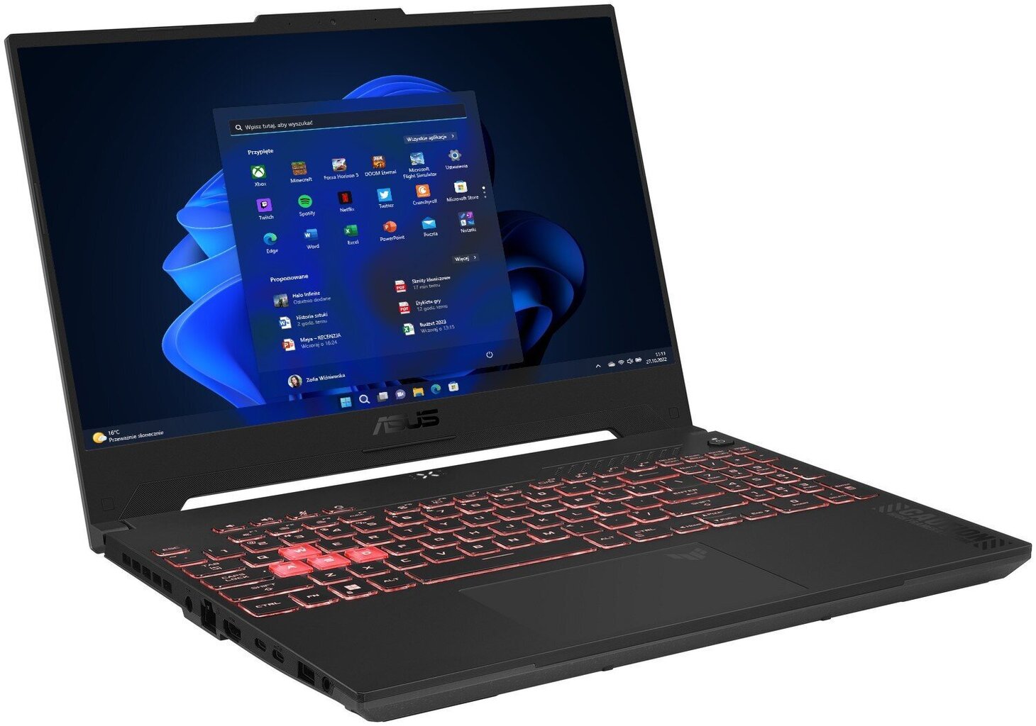 Asus TUF Gaming A15 FA507NU-TT902W hind ja info | Sülearvutid | hansapost.ee