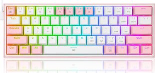 Redragon K617-RGB Pink hind ja info | Klaviatuurid | hansapost.ee