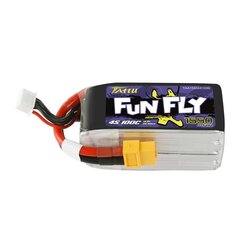 Aku Tattu Funfly 1550mAh 14,8V 100C 4S1P hind ja info | Autoakud | hansapost.ee