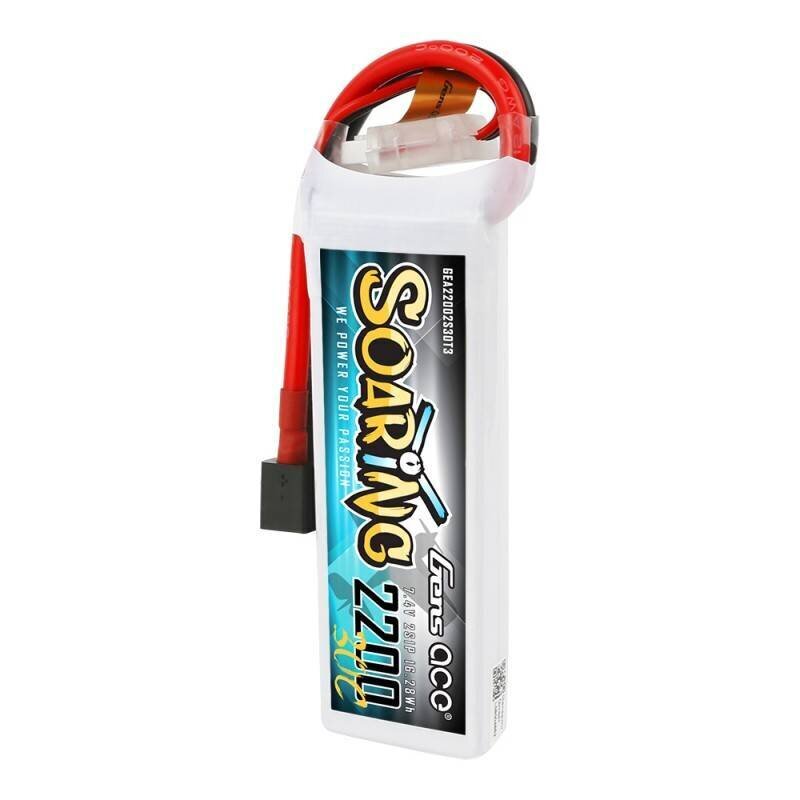 Aku Gens Ace Soaring 2200mAh 7,4V 30C 2S1P EC3/XT60/T-Plug hind ja info | Autoakud | hansapost.ee