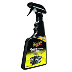 Автожимия для чистки двигателя Meguiars G17316EU Engine Dressing, 473мл, спрей цена и информация | Автохимия | hansapost.ee