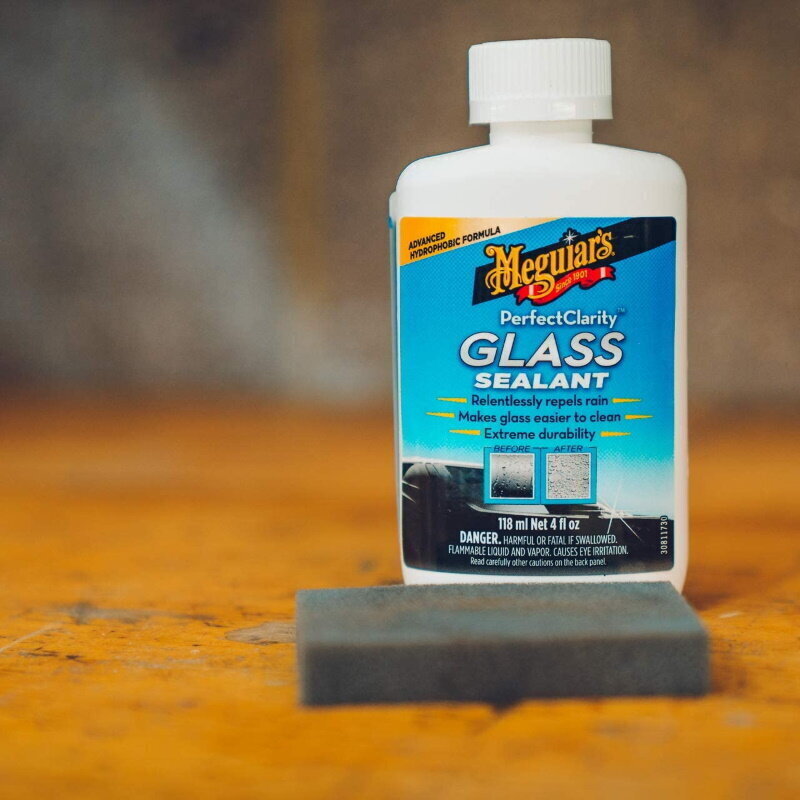 Auto klaasipuhastusvahend Meguiar's Perfect Clarity Glass Cleaner and Long-Lasting Polish, 118 ml hind ja info | Autokeemia | hansapost.ee