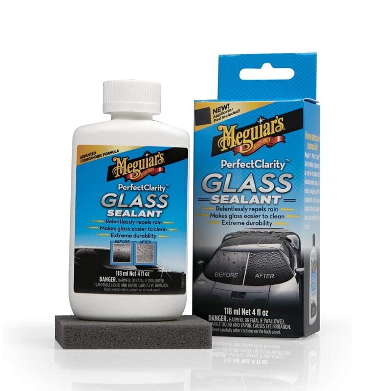 Auto klaasipuhastusvahend Meguiar's Perfect Clarity Glass Cleaner and Long-Lasting Polish, 118 ml hind ja info | Autokeemia | hansapost.ee