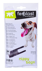 Ferplast kotid koerte väljaheidete jaoks Nippy, 24 tk hind ja info | Hooldus/grooming | hansapost.ee