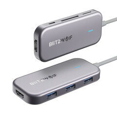 Вилка Blitzwolf BW-TH5 цена и информация | Адаптеры и USB-hub | hansapost.ee