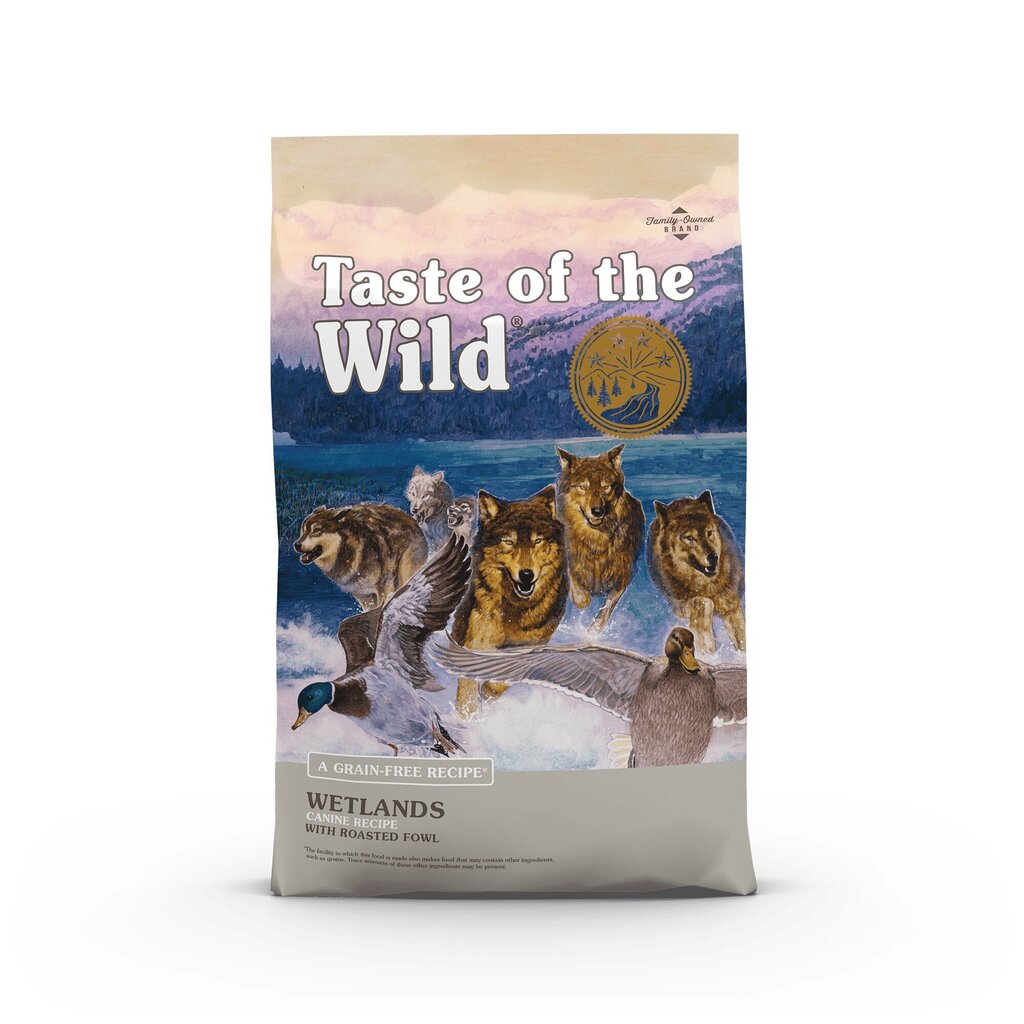 Teravaba kuivtoit koertele Taste of the Wild Wetlands kanalihaga, 5.6 kg hind ja info | Koerte kuivtoit ja krõbinad | hansapost.ee