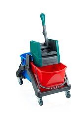 Puhastuskäru Leifheit Professional DUO 2 x 17L price and information | Cleaning supplies | hansapost.ee