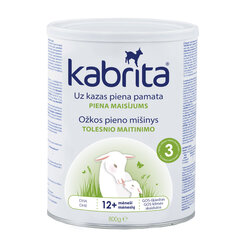 Kitsepiimal põhinev väikelaste piimapulber Kabrita Gold 3, 12-36 kuud, 800 g цена и информация | Детские смеси с 6 месяцев | hansapost.ee